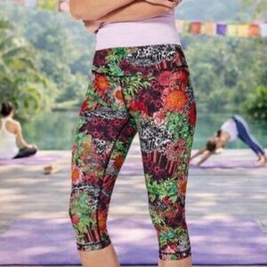 lululemon athletica Multicolor Floral Leggings